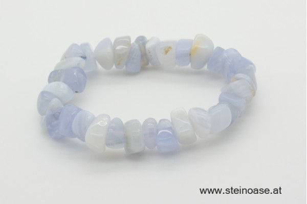 Armband Chalcedon blau